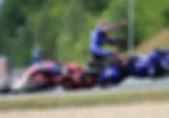 Pecat Kepala Mekanik Sepihak dan Terjatuh Diawal Balap MotoGP Ceko, Maverick Vinales Kena Karma?