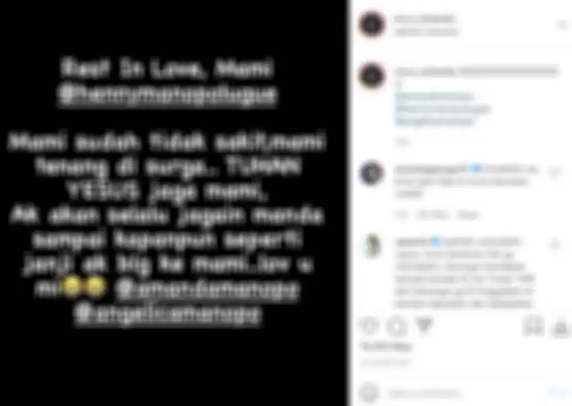 Unggahan manajer Amanda Manopo