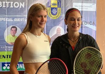 Bangga Bakal Tanding dengan Petenis Dunia Eugenie Bouchard, Luna Maya Punya Target Ini