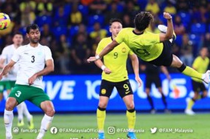 Timnas Malaysia menang atas Turkmenistan.