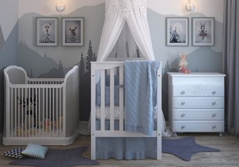 4 Tips Mendekorasi Kamar Bayi, Ternyata Inilah Warna-warna yang Berpengaruh Bagi Perkembangan si Kecil