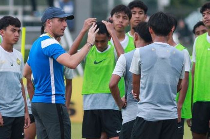 Skuad Timnas U-16 Malaysia.