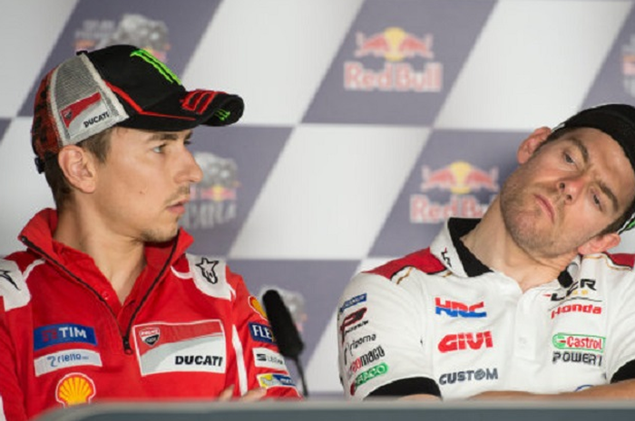 Jorge Lorenzo dan Cal Crutchlow