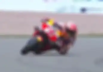 Ngilu.. Video Marc Marquez Bikin Penyelamatan Berkecepatan Tinggi di FP2 MotoGP Jerman