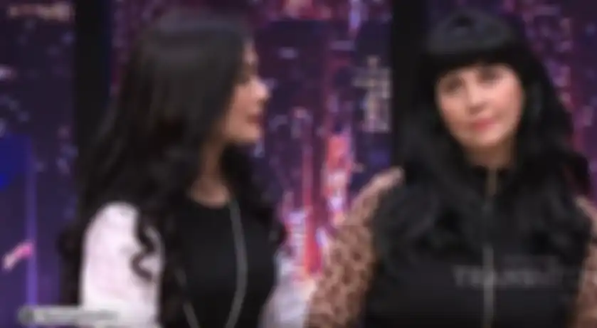 Ekspresi Meriam Bellina ketika membahas Hotman Paris