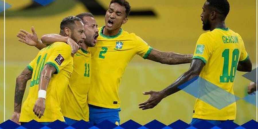 Susunan Pemain Ekuador vs Brasil - Tanpa Neymar, Tim Samba Andalkan Vinicius dan Coutinho