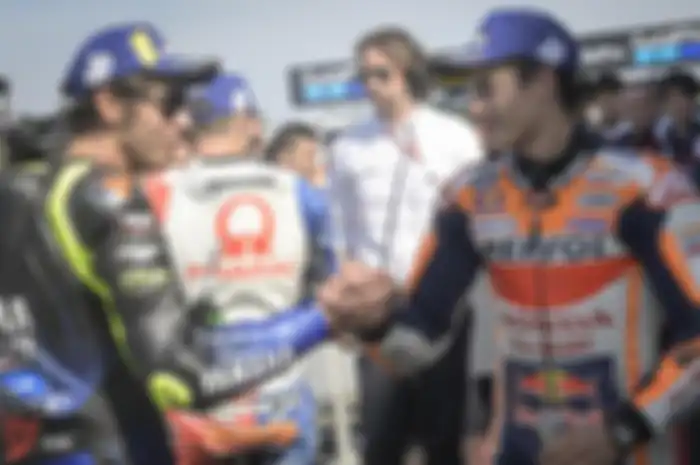 Marc Marquez Soal Valentino Rossi