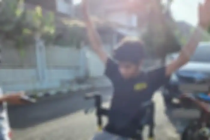 David Ozora menikmati pagi setelah pulang ke rumah