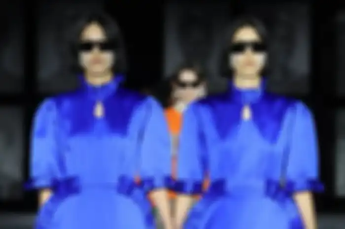 Gucci Twinsburg di Milan Fashion Week 2023.