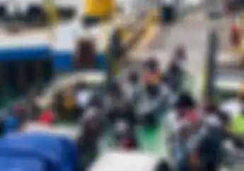 Begini Alur Pemudik Pakai Motor untuk Naik Kapal di Pelabuhan Merak