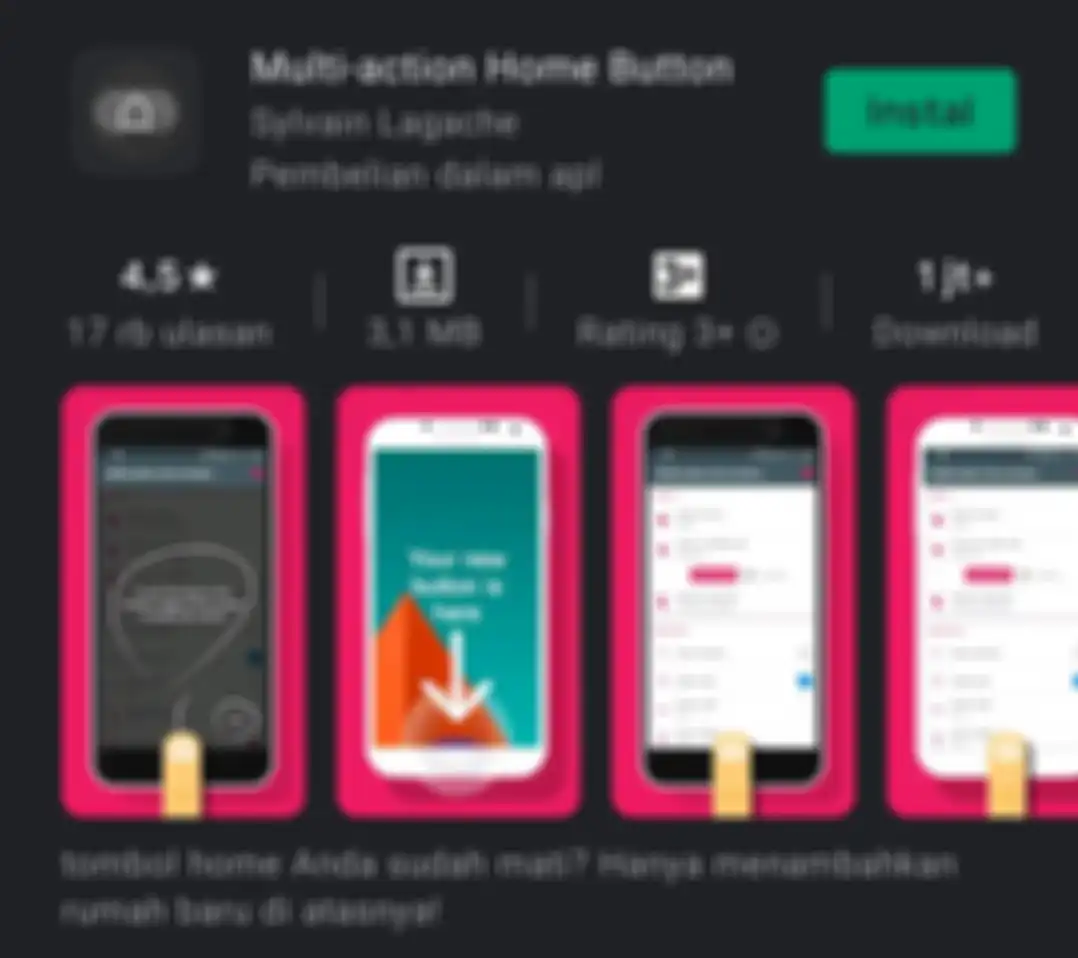 Aplikasi Multi Action Home Button