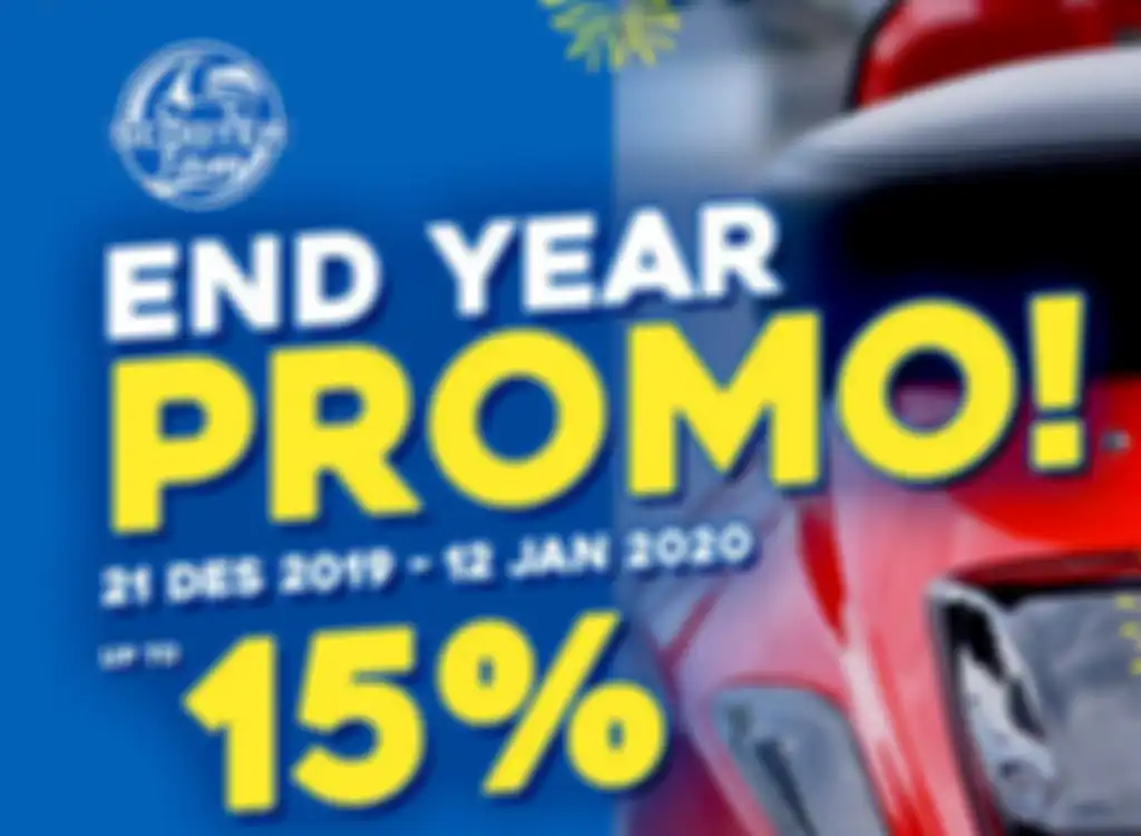 End Year Promo up to 15% di Scooter Jam 