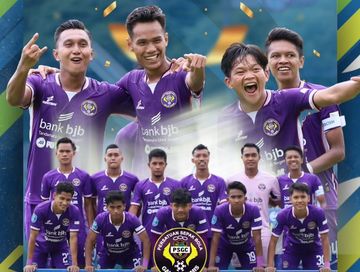 PSGC Ciamis promosi ke Championship usai mengalahkan Persiba Bantul pada laga play-off promosi Liga 3, Sabtu (7/2/2026). 