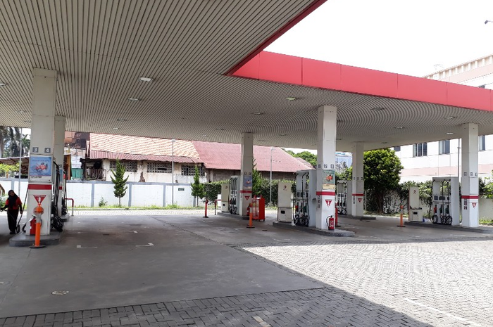 Ilustrasi SPBU Pertamina