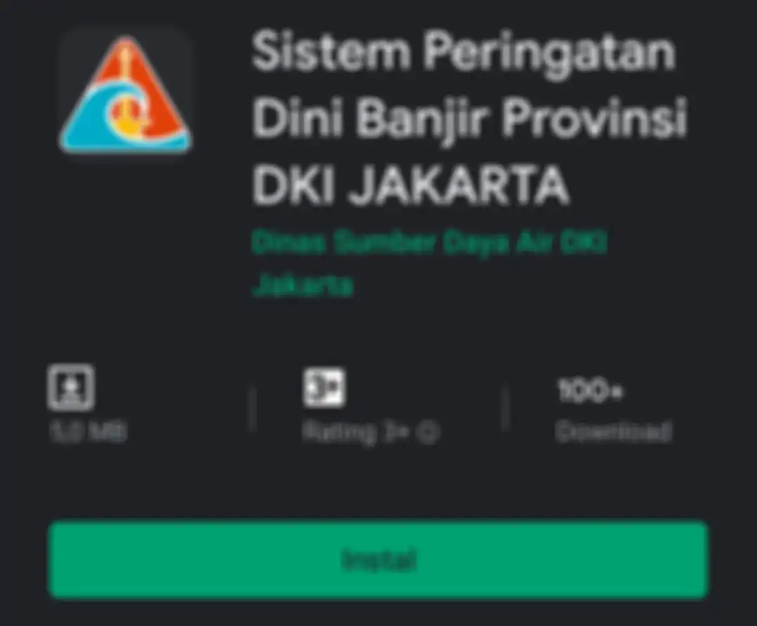 Aplikasi Sistem peringatan Dini Banjir