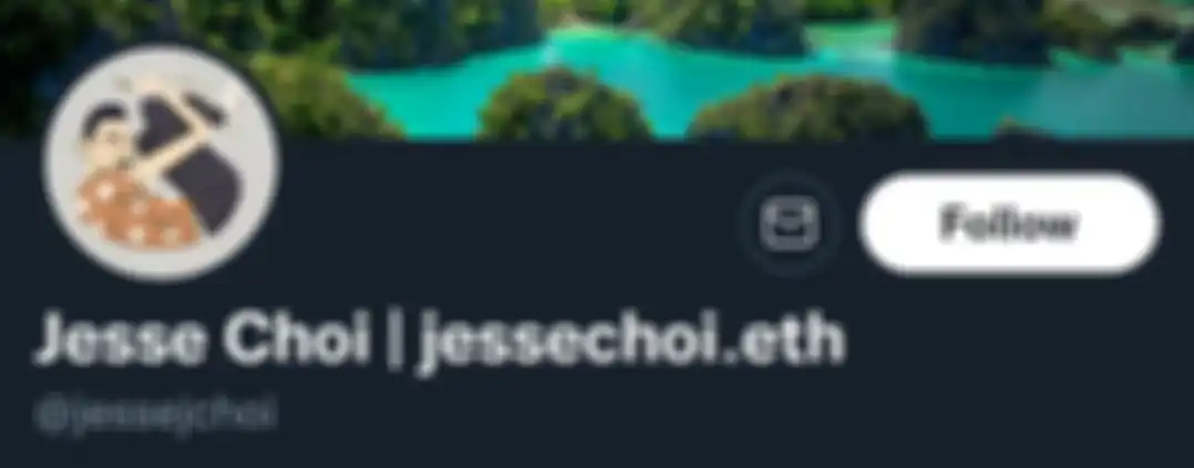 Profil Twitter Jesse Choi
