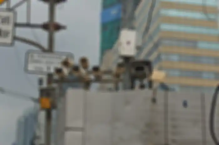 Kamera ETLE di Sarinah, Thamrin
