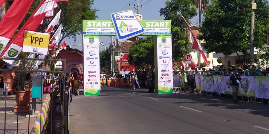 Etape Kedua Bank BRI Tour d'Indonesia Menempuh Jarak 163,4 Km