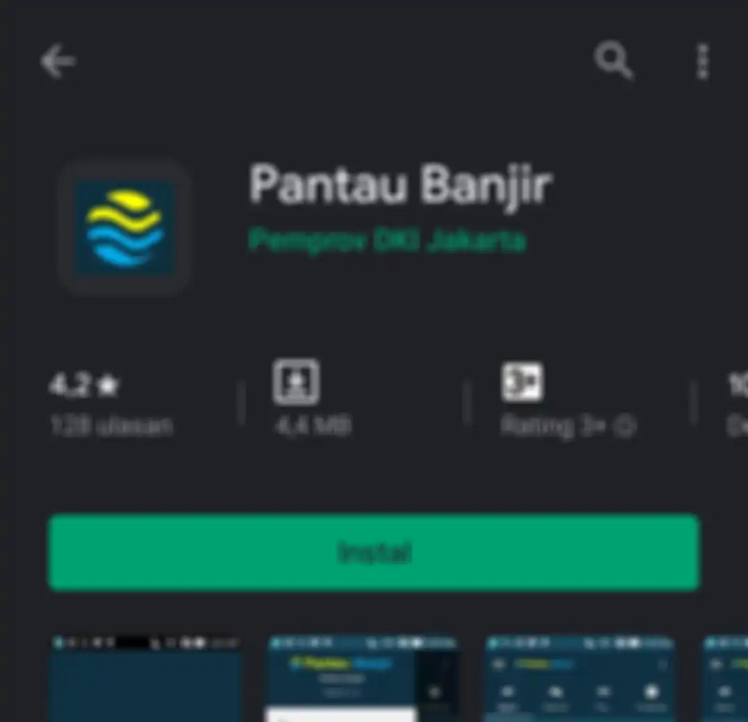 Aplikasi Pantau Banjir