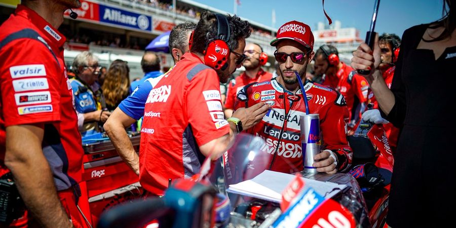 Dovizioso Belum Menyerah Kejar Marquez Meski Gagal Finis di Catalunya