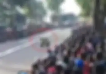 Video Detik-detik Aksi Pembalap yang Bikin Pembalap Lain Sampai Jatuh Parah di Road Race Jambi