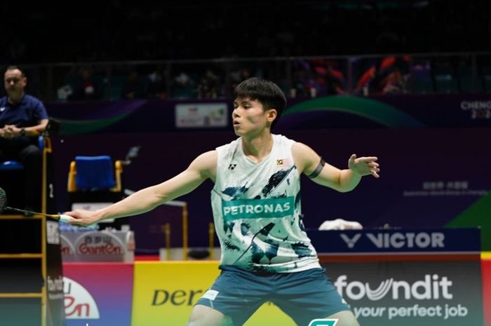 Tunggal putra Malaysia, Justin Hoh tetap berapi-api sambut Hong Kong Open 2024 meski baru saja digulung Chou Tien Chen.