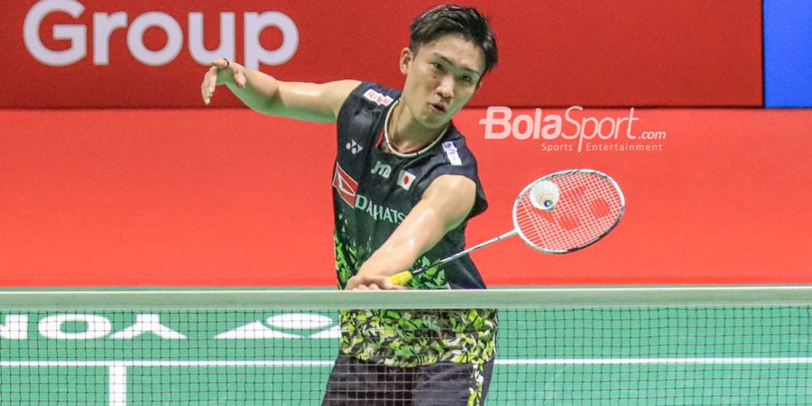 Hasil Kumamoto Masters 2023 - Sukses Balas Dendam dari Rekan Senegara Axelsen, Momota ke Perempat Final