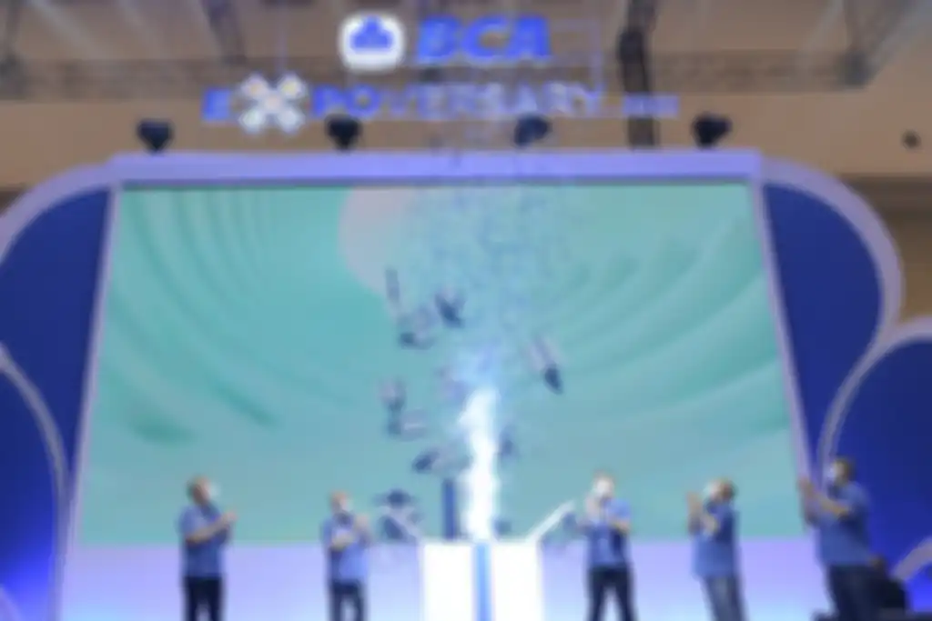 Pembukaan BCA Expoversary 2022 di ICE BSD, Pagedangan, Kab. Tangerang