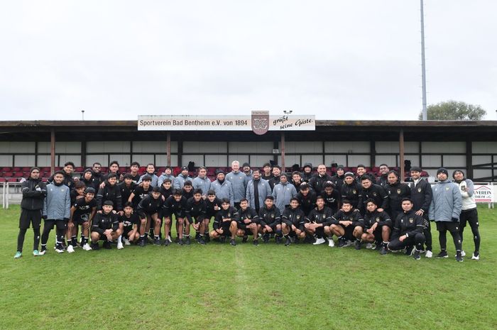 Timnas U-17 Indonesia selama menjalani pemusatan latihan (TC) di Jerman