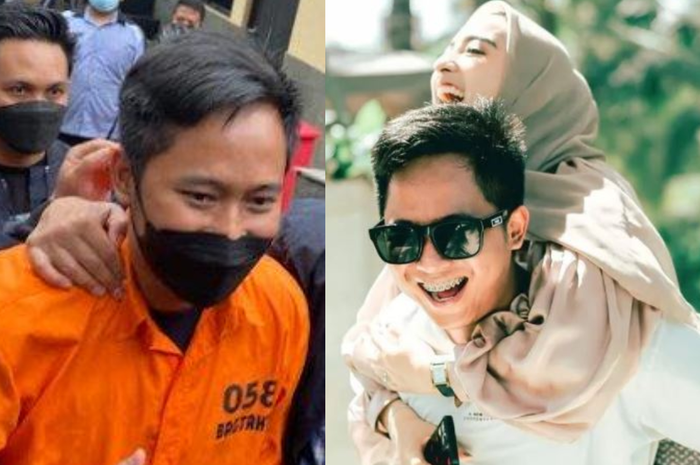 Tersangka Doni Salmanan dan istrinya, Dinan Fajrina 