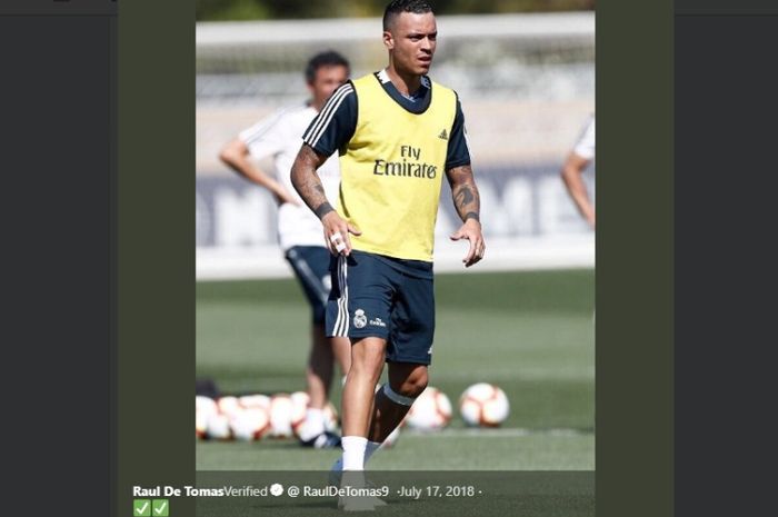 Penyerang Real Madrid yang diincar Benfica, Raul de Tomas