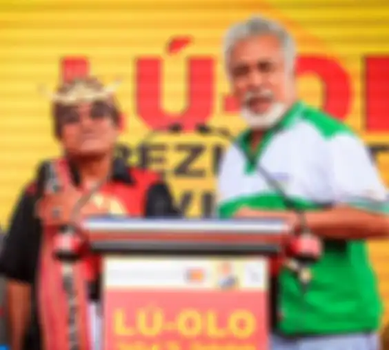 Francisco Gutteress dan Xanana Gusmao.