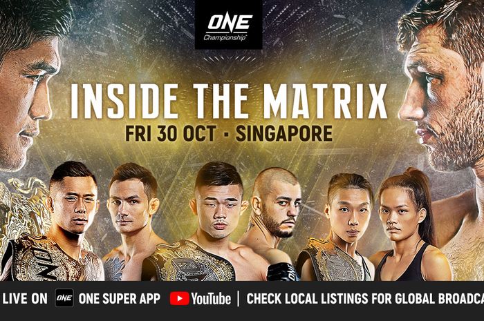 Poster ONE Championship: Inside the Matrix.