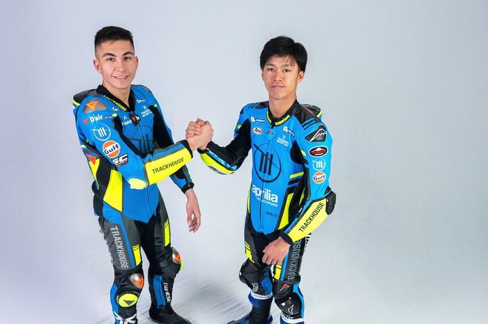 Raul Fernandez dan Ai Ogura, dua pembalap Trackhouse Racing kompak finish Top 10 di MotoGP Italia 2025