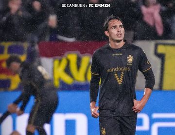 Tim Geypens dalam laga SC Cambuur Vs FC Emmen pada lanjutan Eerste Divisie, Jumat (3/10/2025).
