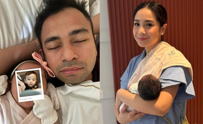 Raffi Ahmad, baby Lilydan Gigi 