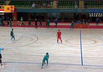 Kualifikasi Piala Asia Futsal 2024 - Pelatih Marcos Sorato Kena Kartu Merah, Indonesia Comeback Imbangi Afghanistan