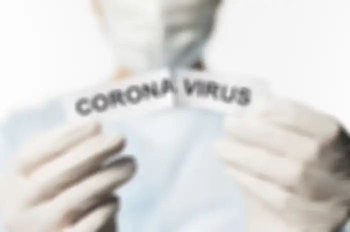 Ilustrasi virus corona