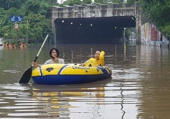Tak Hanya 1.380 Warga DKI Jakarta yang Mengungsi Banjir, Beberapa Ruas Tol di Jakarta Juga Tergenang Banjir, Cek Informasinya Berikut Ini!