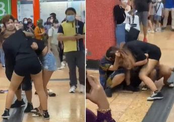 2 TKW Asal Indonesia Gelut dan Saling Jambak di Stasiun Hongkong, Diduga Adu Jotos Karena Masalah Ini, Warganet: Bikin Malu!
