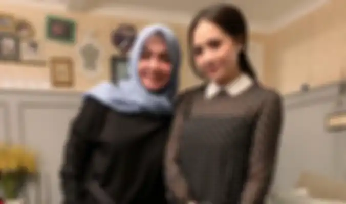 Mama Rieta Amalia dan Nagita Slavina 