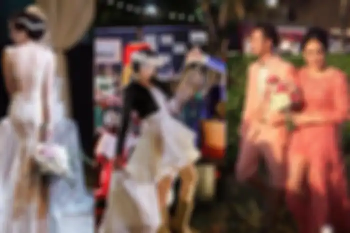 Tampil Beda, Ini Gaun Pernikahan Unik Para Selebriti Tanah Air