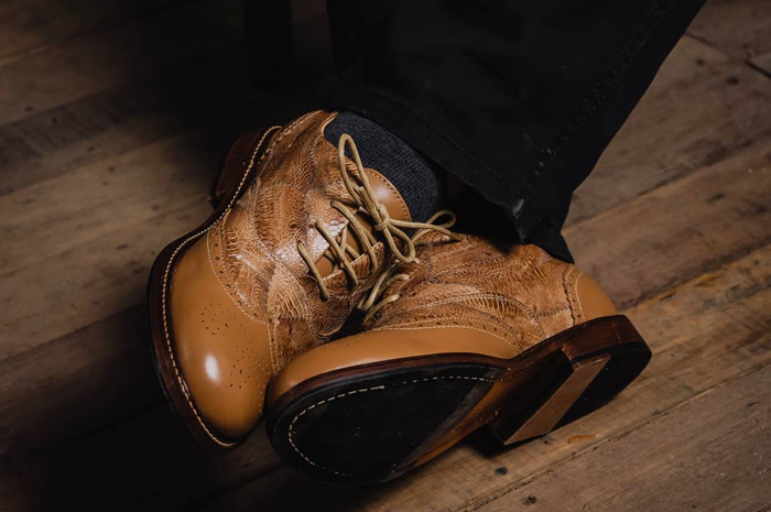 Hirka Shoes, sepatu lokal yang terbuat dari kulit ceker ayam