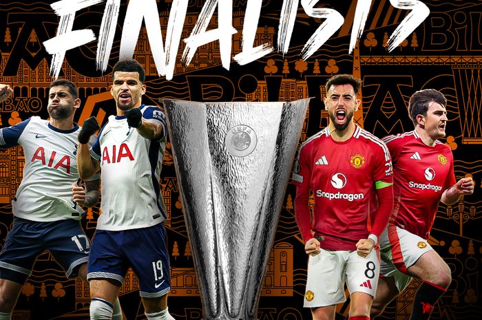 Tottenham Hotspur dan Man United akan bertemu pada final Liga Europa di San Mames, Bilbao, 28 Mei 2025.