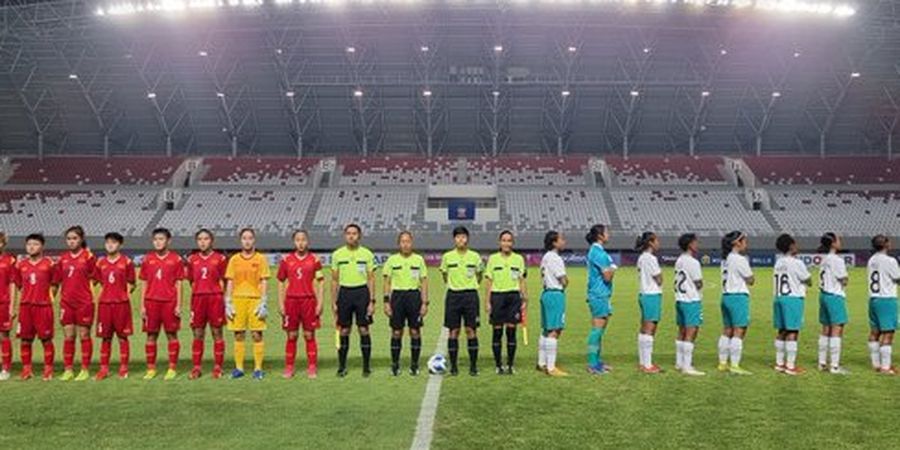 Hasil Piala AFF U-18 Wanita 2022 - 2 Kali Diperdaya Tendangan Sudut, Timnas Indonesia Kalah Tipis dari Vietnam, 3 Besar Grup A Sengit