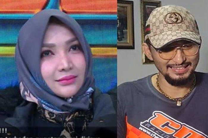 Kolase foto Andri Irawan dan Roro Fitria