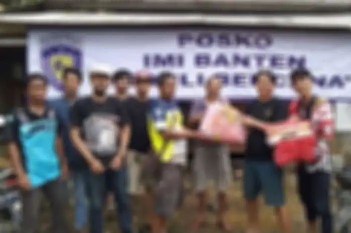 IMI Banten peduli korba bencana tsunami Anyer dan sekitarnya.