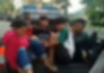 Masa Depan Suram, Video Bocah Gengster Diciduk Tim Raimas Backbone, Bawa Celurit Ancam Pemotor