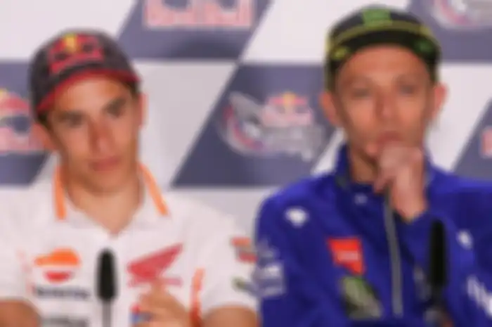 Marc Marquez dan Valentino Rossi