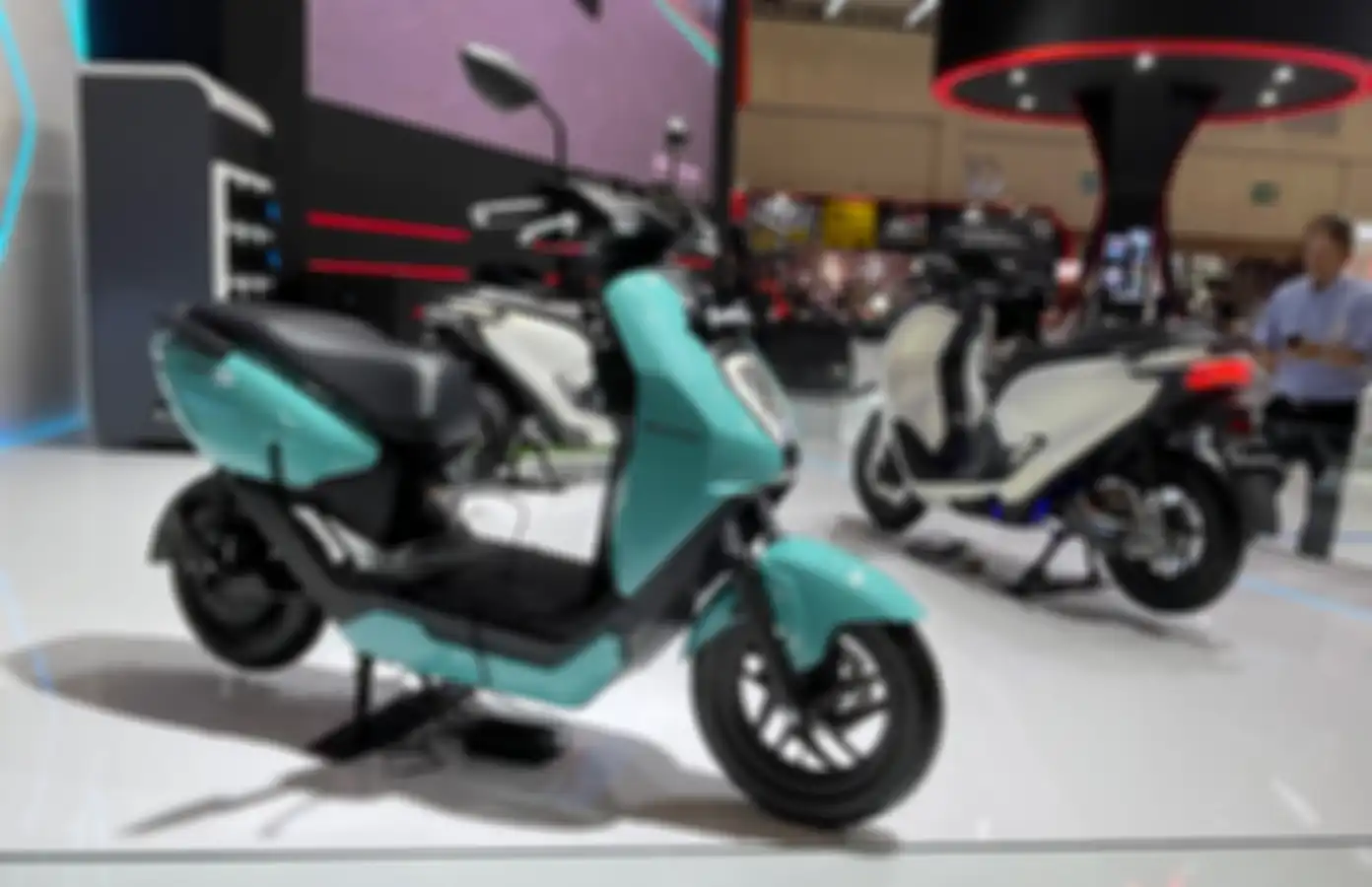 Tampilan motor listrik baru Honda CUV e:
